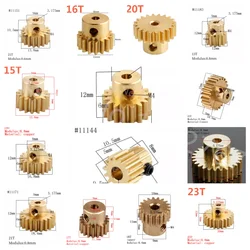 Silnik miedziany biegów 13T 14T 15T 16T 17T 18T 19T 20T 21T 23T 26T dla 1/10 1/16 skala RC akcesoria do części zamienne HSP zabawek dla dzieci