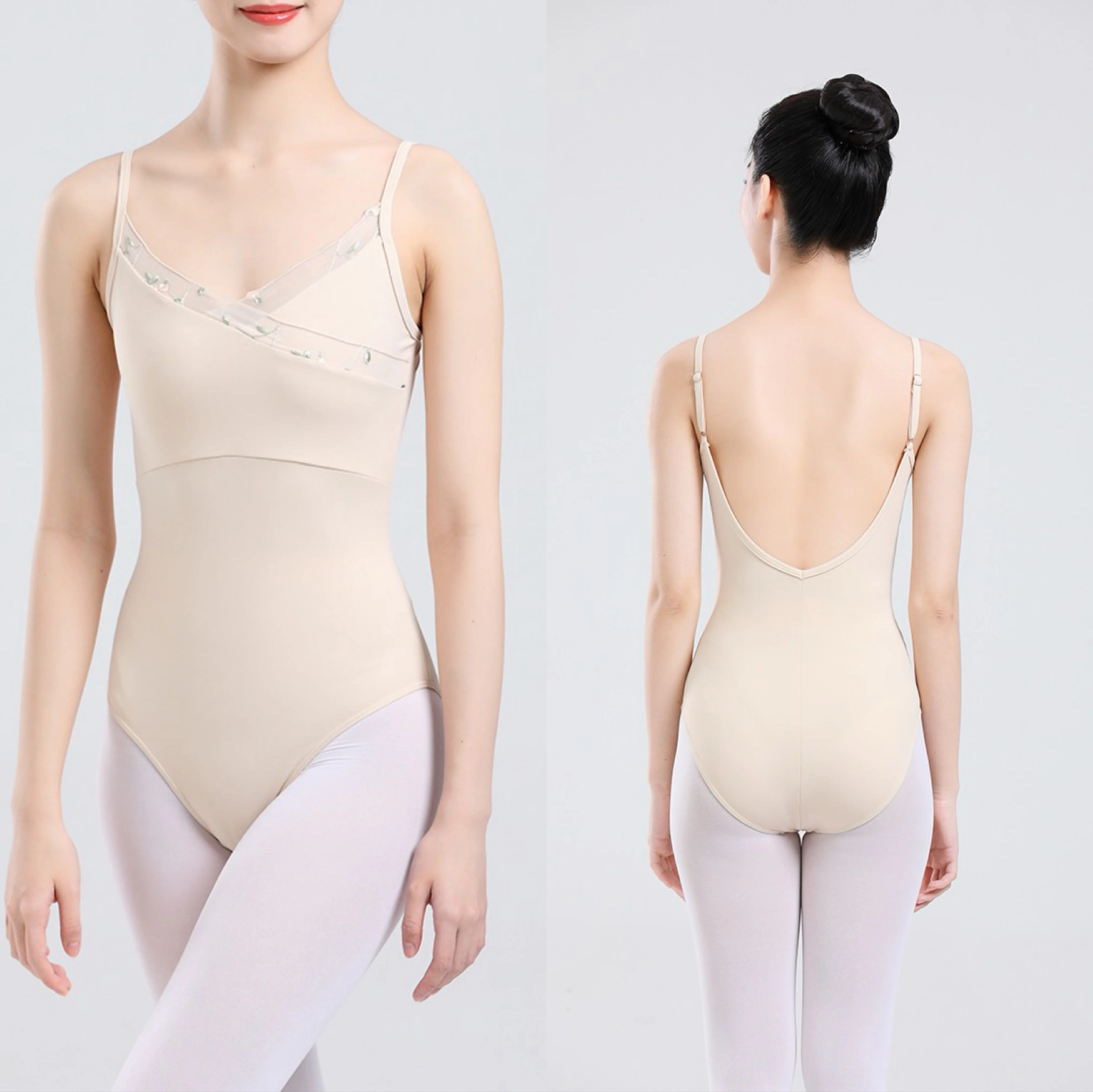 Adult Ballet Dance Leotard 2024 New Advanced Sleeveless Practice Dancing Custome Women Gymnastics Ballet Coverall