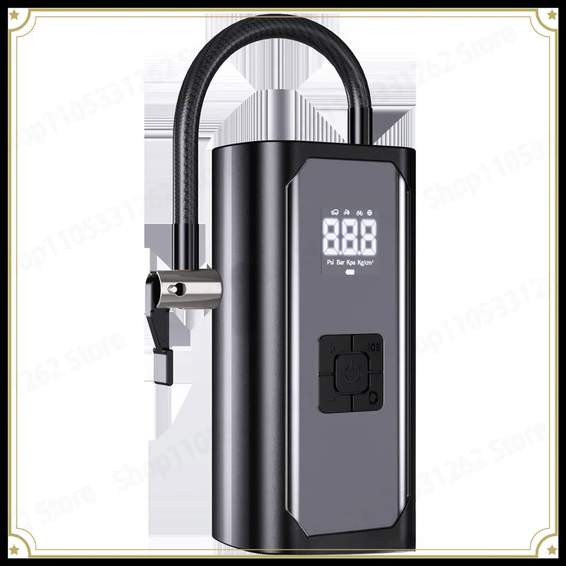 Intelligent Portable Car Electric Wireless Air Pump Digital Display Tire Inflator
