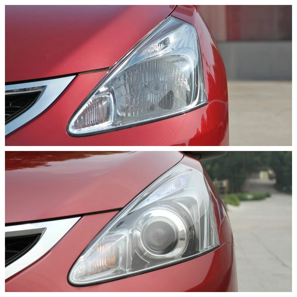 

For Nissan Tiida 2011 2012 2013 2014 Automotive Accessories Dust Cover For Headlights Replace The Original Lens