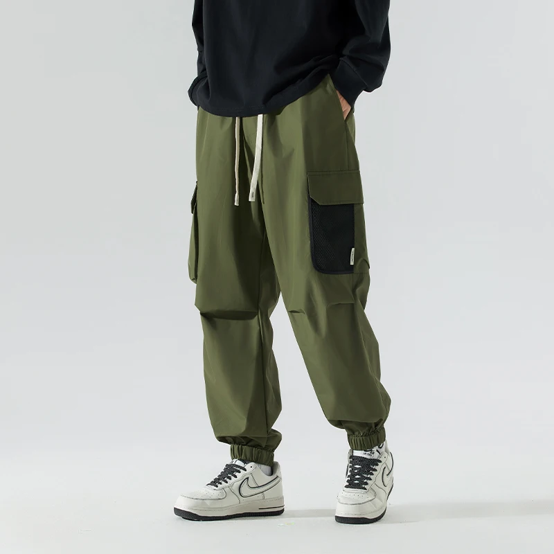

2023 Fall And Winter New Men'S Outdoor Mountaineering Multi-Pocket Camping Leisure Versatile Fashion Trend High-End Work Pants