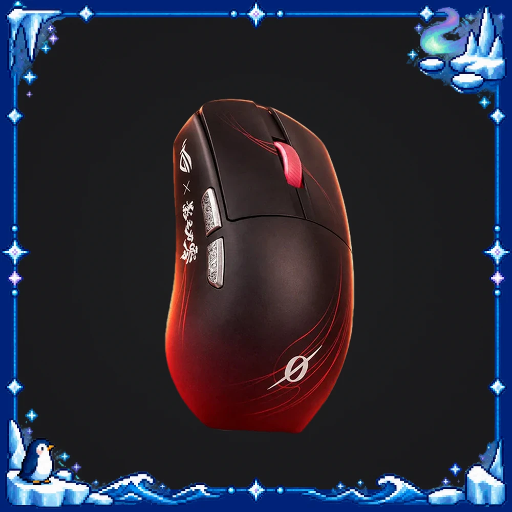 ROG x Phantom Blade Zero Collab Dragon Scale 2Ace Gaming Mouse Tri-Mode Wireless AimPoint Pro SpeedNova 8K 42000DPI Esport Mouse