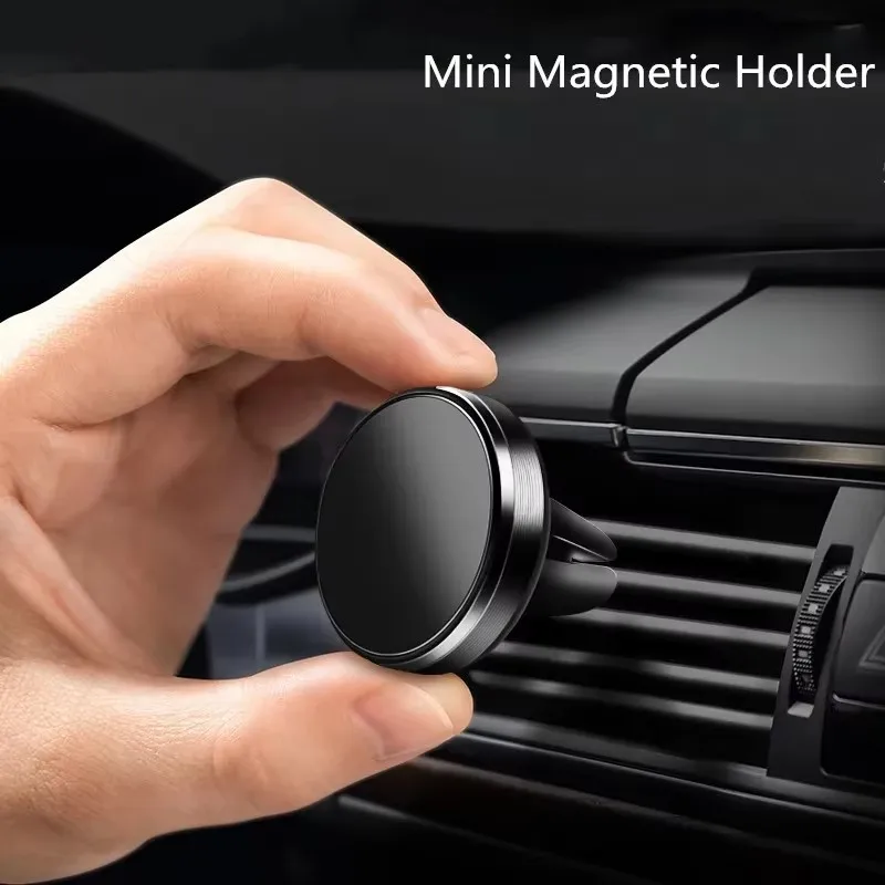 Magnetic Car Phone Holder For Phone In Car Air Vent Mount Universal Mobile Smartphone Stand Magnet Holder For iPhone Samsung