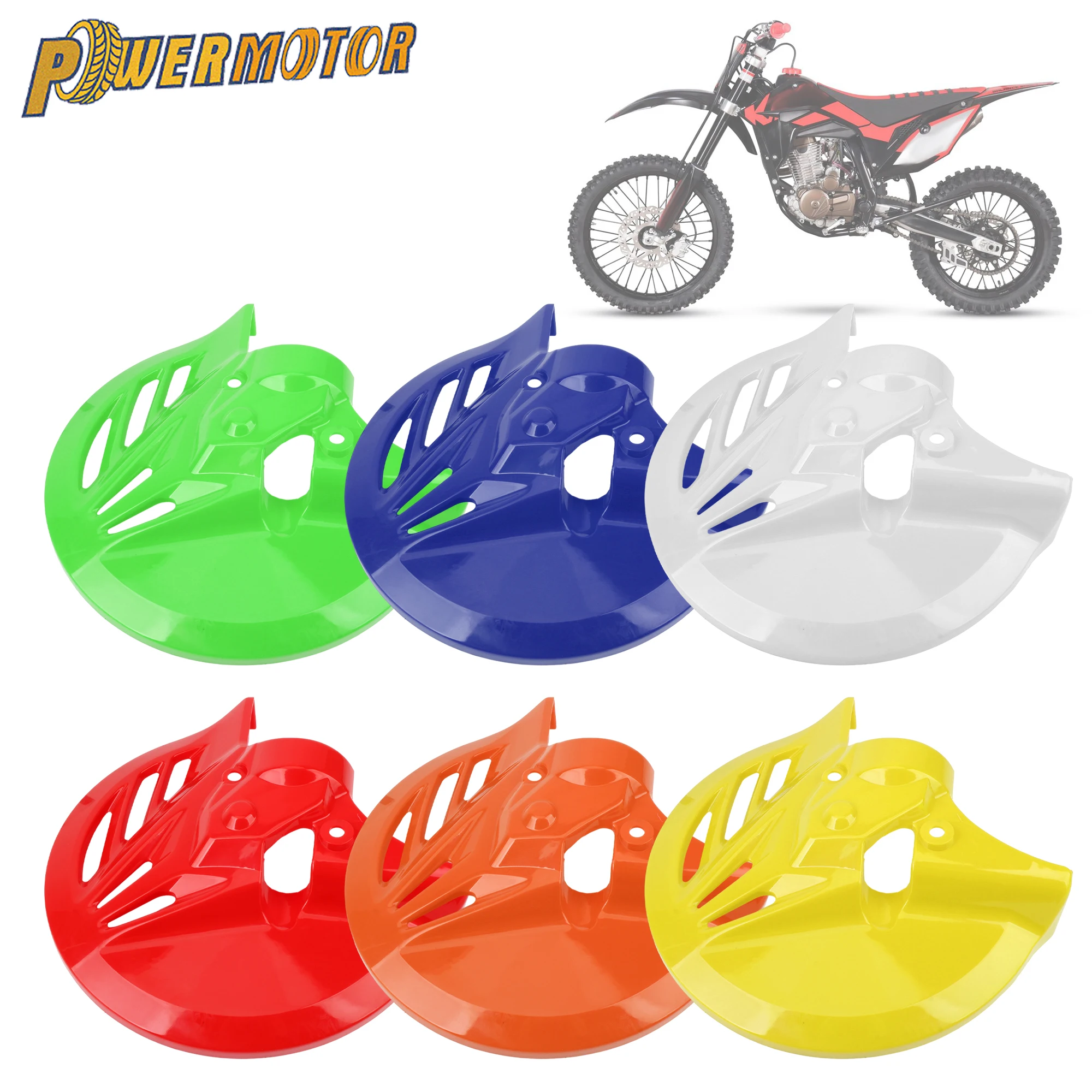 

For Honda Motocross Front Brake Disc Protection Cover CRF250R CRF450R CRF250RX CRF450RX For Kayo T4 T6 DirtBike Supermoto Parts
