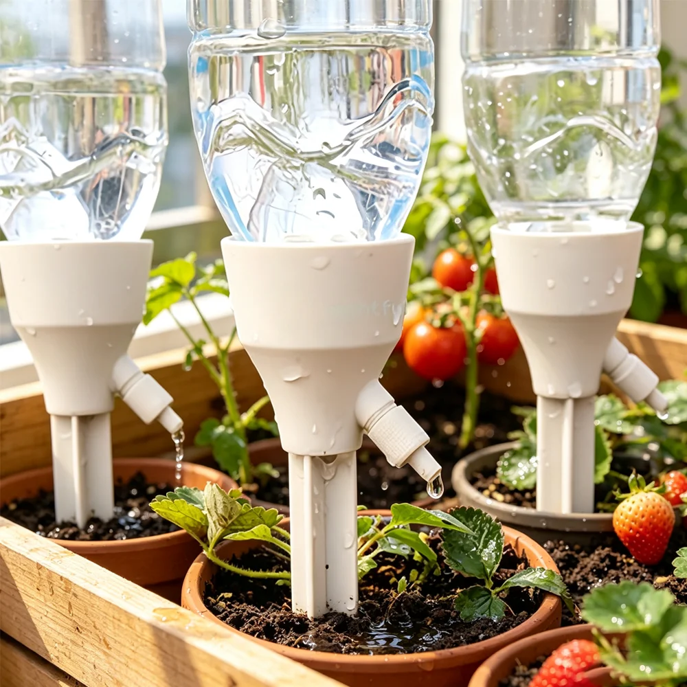 Potted Plant Automatic Water Dripper Adjustable Seepage Watering Device Gardening Irrigation Tool For Flower Vegetable Care