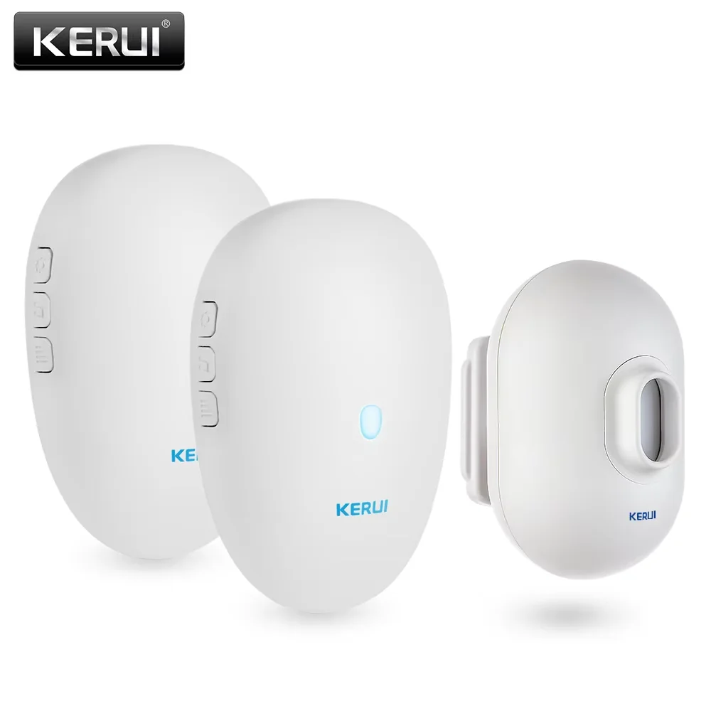 KERUI Driveway Alarm Systems with Waterproof Motion Sensor Welcome Doorbell Car Garage Security Smart Home For Home