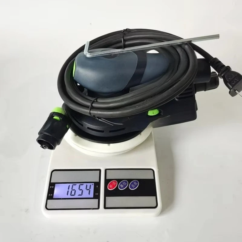 Electric Carbon Free Brush Eccentricity 5mm 400W Variable Corded Orbital Sander for Finishing Corners Car Wood
