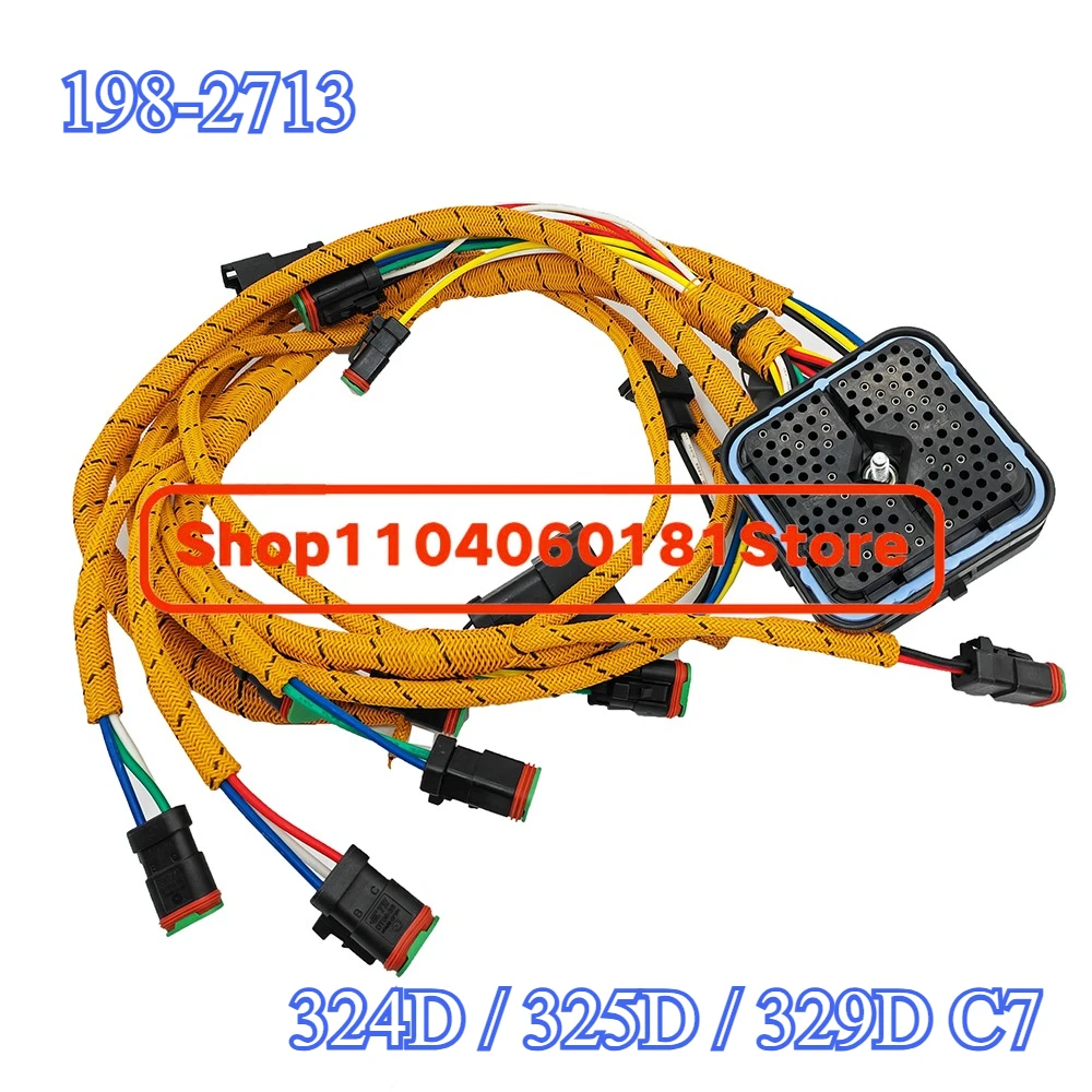 

198-2713 1982713 Original New Engine Wiring Harness For Excavator 324D / 325D / 329D C7 Engine