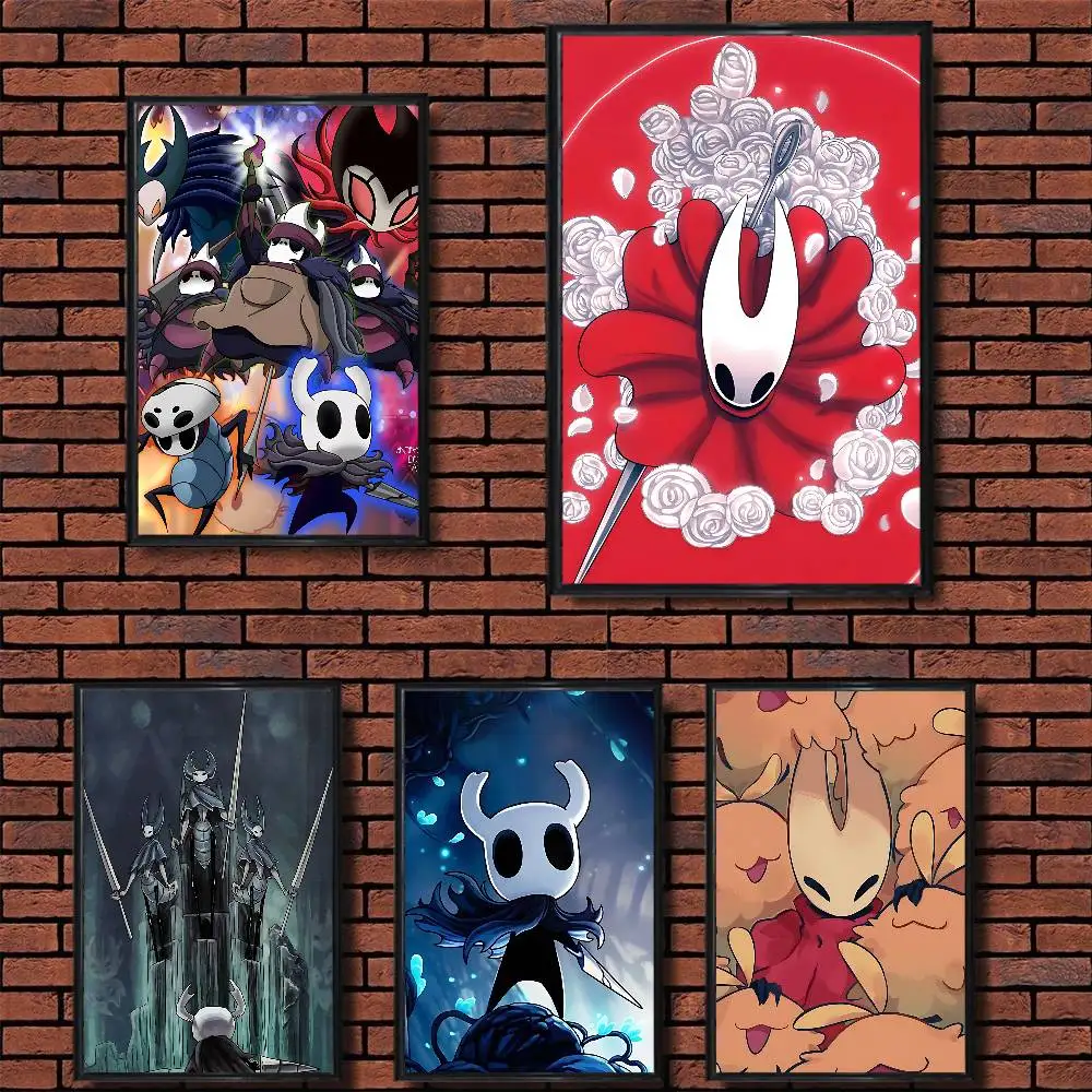 

Silksong game Hollow Knight 21*30cm Poster Poster Paper Print Home Living Room Bedroom Entrance Bar Cafe Art Painting Decoration