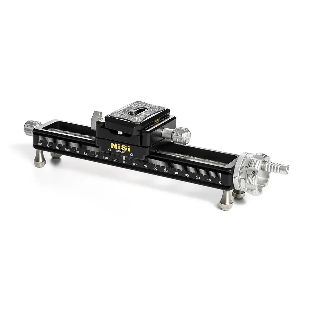 For Nisi NM-200S NM-200 Quick Adjustment Macro Focusing Rail Slider Video Record Track Portable Desktop Shoot 1/4 Screw