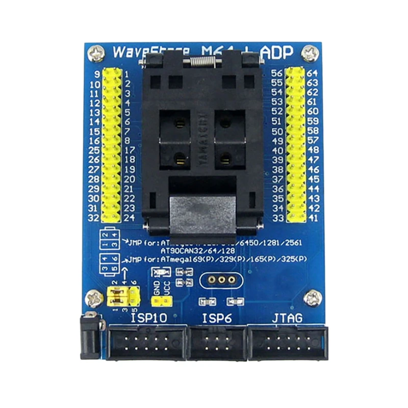 

M64+ ADP AVR Atmega64 Atmega128a /169 Programming Adapter Test Socket