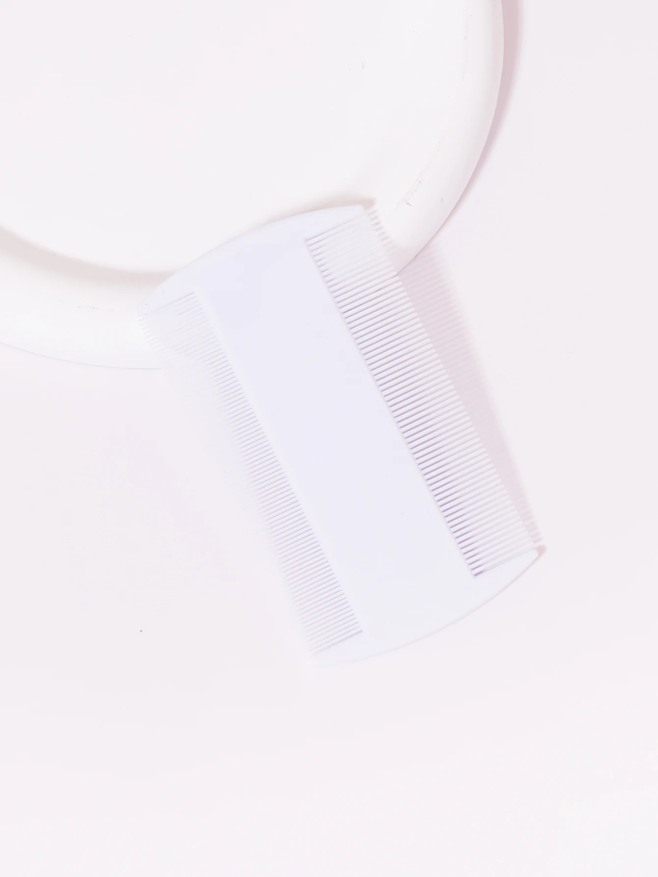 1 Stück doppelseitiger Kamm mit feinen Zinken, zum Entfernen von Schuppen, geeignet für verschiedene Haartypen, als Haaraccessoire. – Detail 4