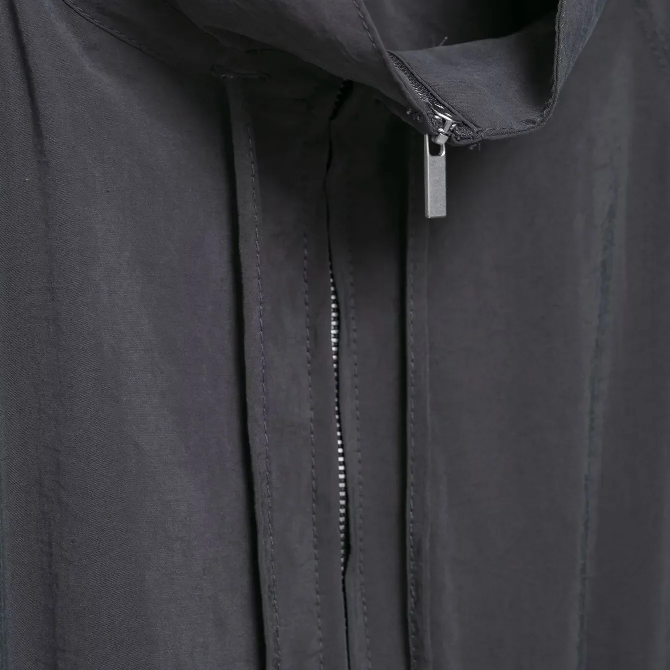 بدلة رياضية نسائية فضفاضة بياقة واقفة وسحاب وأكمام طويلة سترة مقصوصة برباط خصر مرن بنطال ذو قصة أرجل واسعة مجموعة خريف جديدة