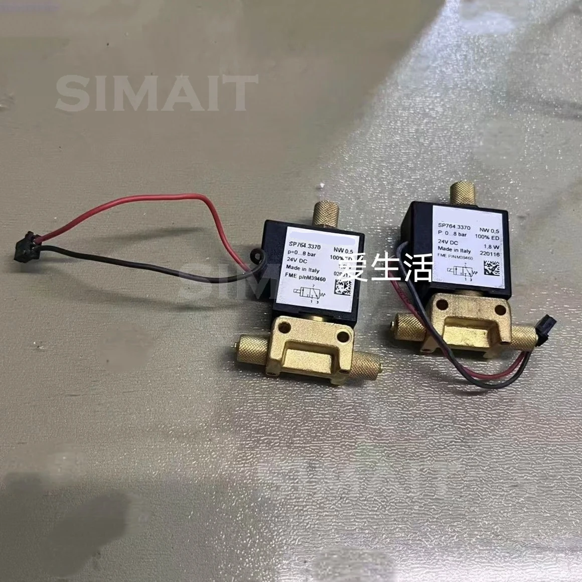 M394601 For Fres enius Three-Way Copper Valve, Venous Module, Original CRRT Dial ysis / Hemo dialysis Machine Parts