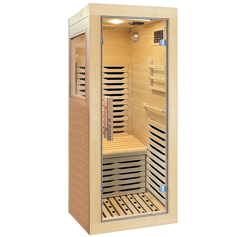 

Far-infrared light wave room sauna room dry steaming household red cedar household perspiration and sweating warehouse