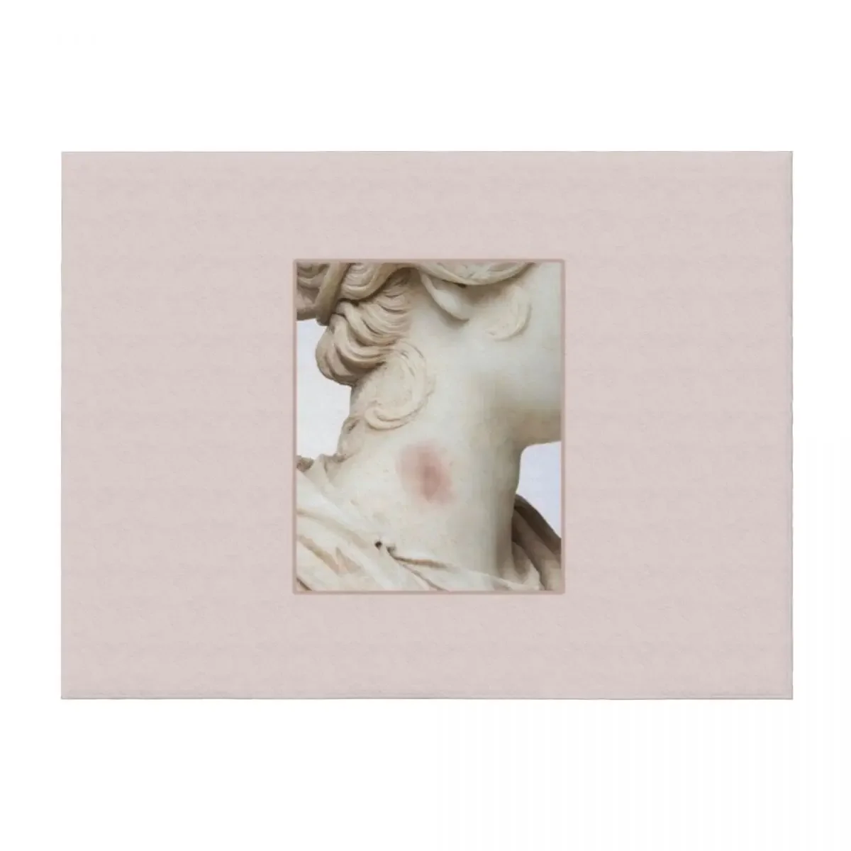 

Greek Statue With a Hickey Throw Blanket for sofa Baby Hair warm for winter Blankets