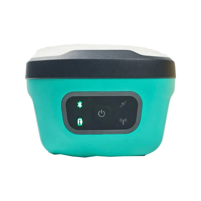 GNSS Receiver with 1408 Channels and 120°  Dual Camera and 3R Green for Land Surveying
