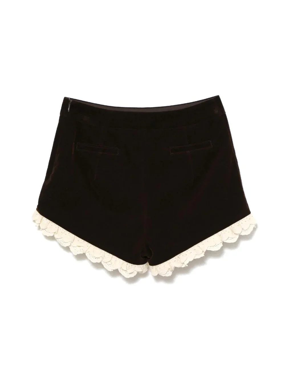 Spring and Summer New Japanese Sweet High-waisted Lace Splicing Shorts Women's Fashion Pure Desire Elegant Spice Girls Shorts
