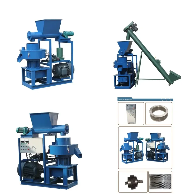 for Animal Waste Livestock Manure Pellet Organic Fertilizer Granulator Machine