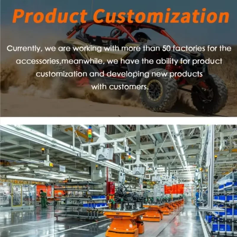 ممتص الصدمات الخلفي الأسود لقطع غيار SEGWAY Snarler AT6 S T3b L T3b S E5 AT6 L A01D25002002 ATV UTV #4