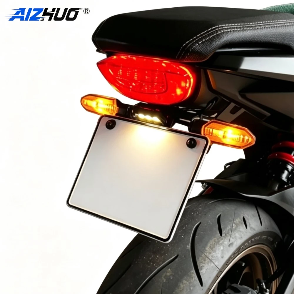 Motorcycle License Plate Holder Tail Bracket Tidy Fender Eliminator For Honda CB650R CBR650 CBR 650R 2019-2025 2026 Accessories