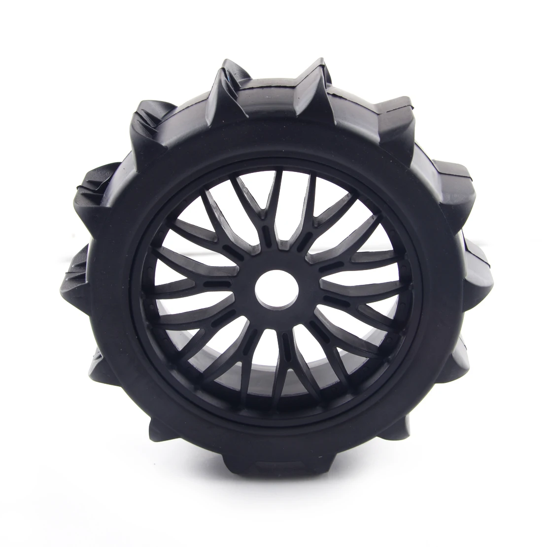 Imagem -02 - Conjunto de Peças: Pneus da Roda contra Neve 17 mm para rc Acessórios para Buggy Off Road