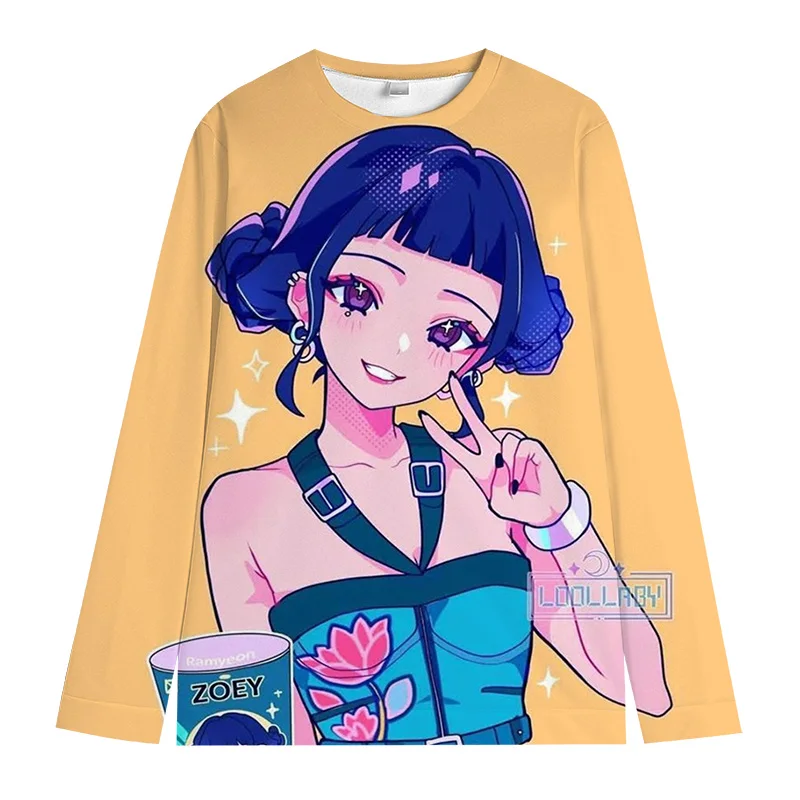 

Children's Clothing Anime Kpop Demon Hunters 3d Print Fashion Casual Tops Funny Gift for Fans Girls Outfits Cartoon Sweatshirts