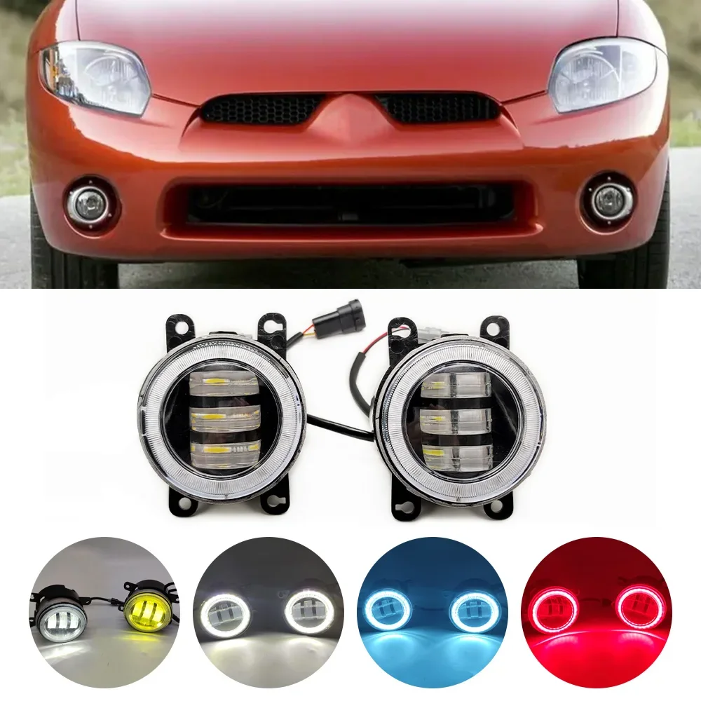 ¡nuevo-conjunto-de-luz-antiniebla-de-ojo-de-angel-para-mitsubishi-eclipse-2006-2012-lente-led-para-coche-lampara-de-circulacion-diurna-drl-12v