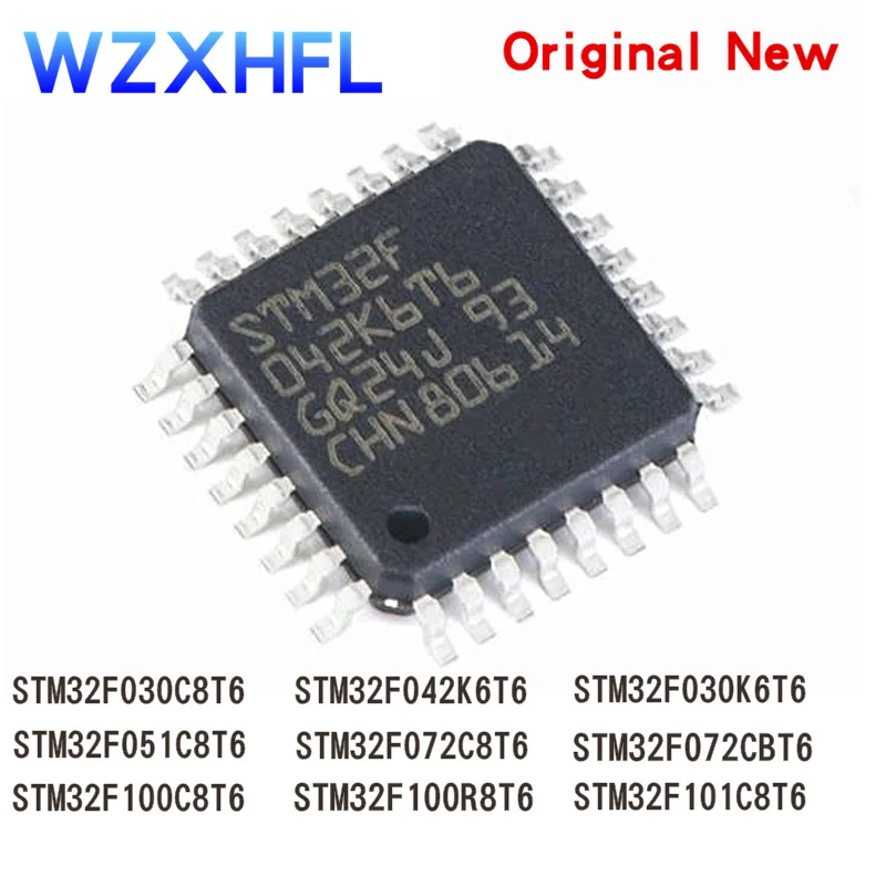 STM32F030C8T6 STM32F030K6T6 STM32F042K6T6 STM32F051C8T6 STM32F072C8T6 STM32F072CBT6 STM32F100C8T6B STM32F100R8T6B STM32F101C8T6