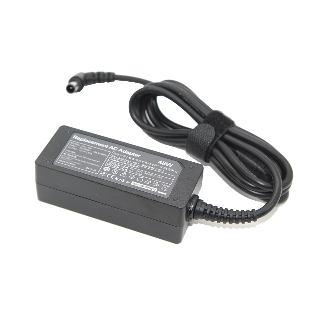 LZUMWS 19V 2.53A 6.5x4.4 Laptop Adaptor 48W Charger for Samsung TV Monitor 32' UN32J5003 UN32J4000AF UN32J5205 UN22H5000 J4500 F
