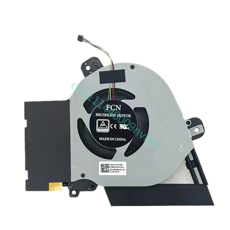 Replacement New CPU and GPU Cooling Fan for ASUS ROG Zephyrus GU502GW GU502GV GU502GV-BI7N10 GU502LW Series Fan 0.2