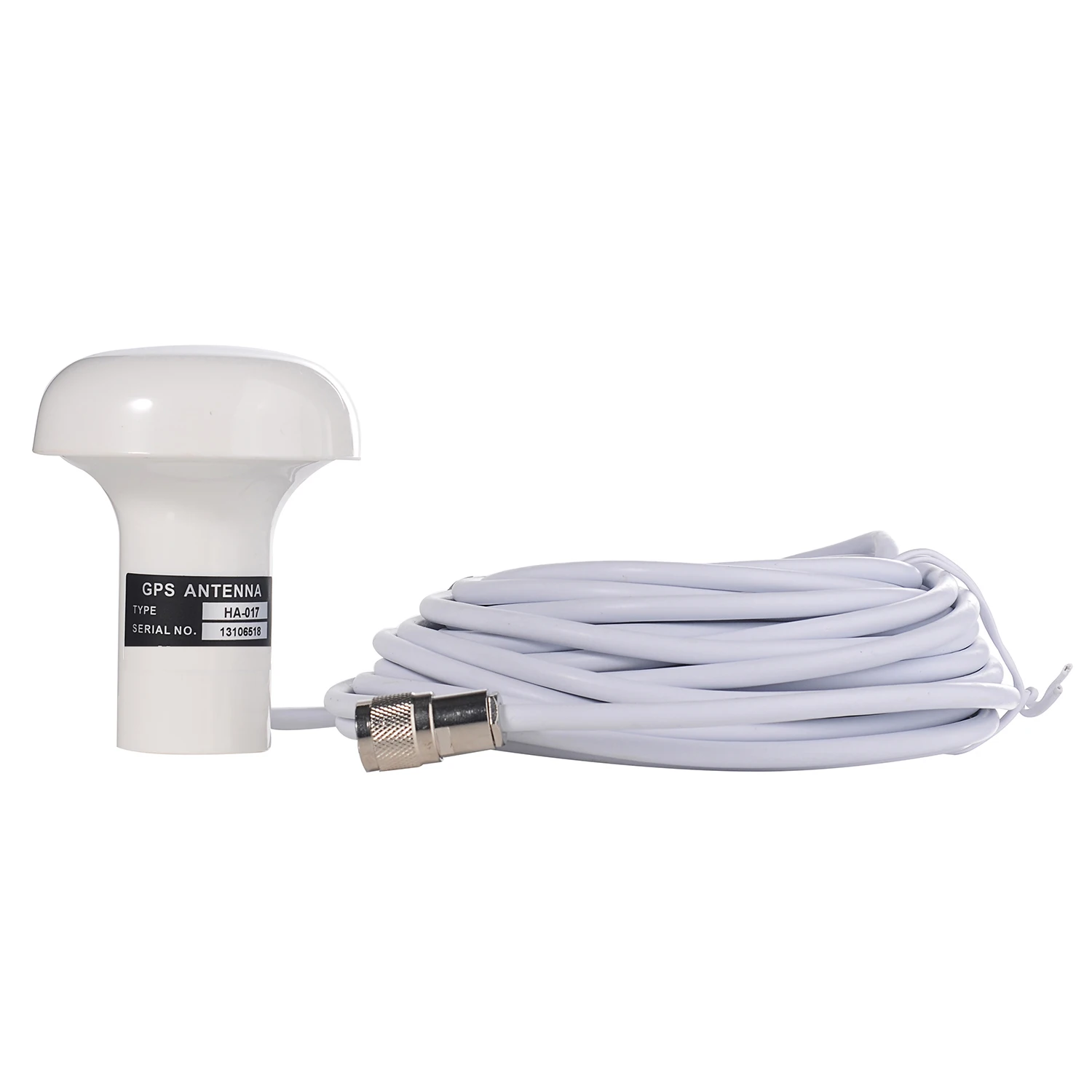 Matsutec 1 pcs of GPS Antenna HA-017 Marine Gps antenna with 10 meter cable TNC connector RF Cable 10m RG-58 TNC Interface