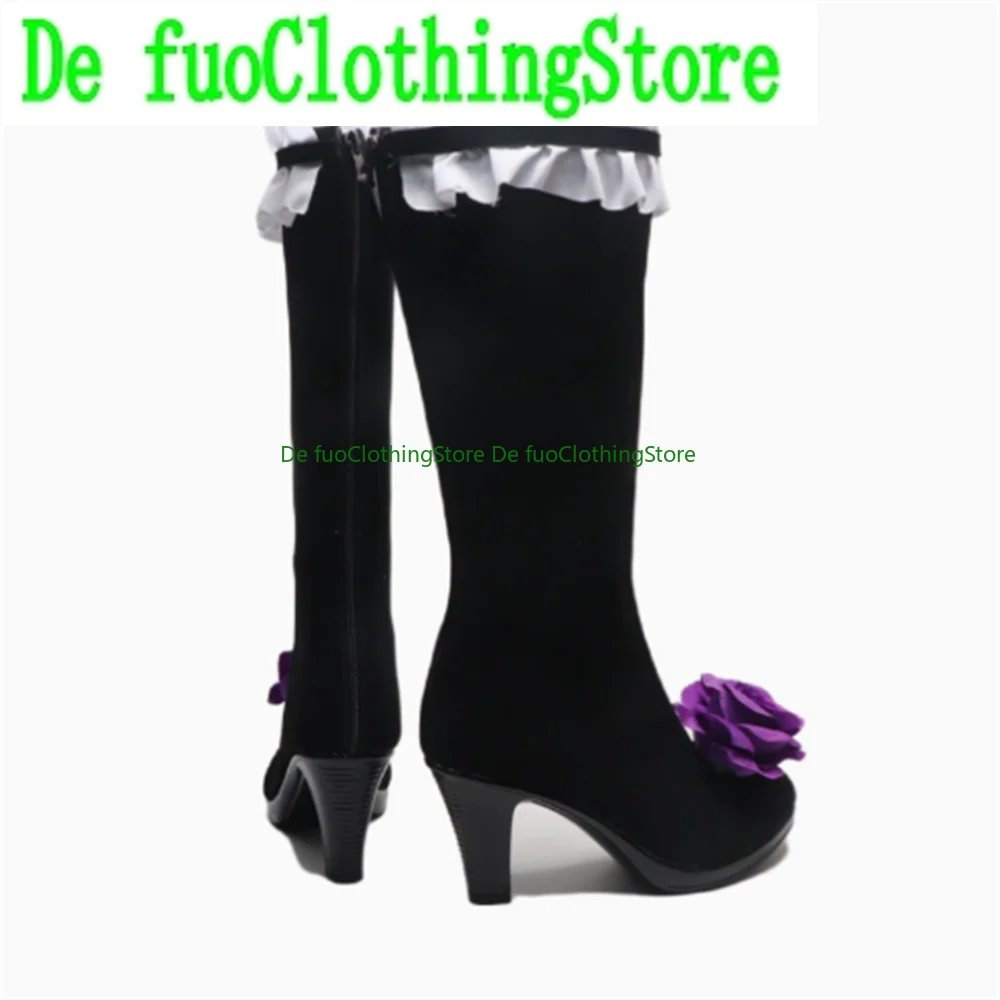 Defuoclothing mercúrio lampe rozen donzela cosplay sapatos botas jogo anime jogo rpg festa de halloween adereços sapatos botas
