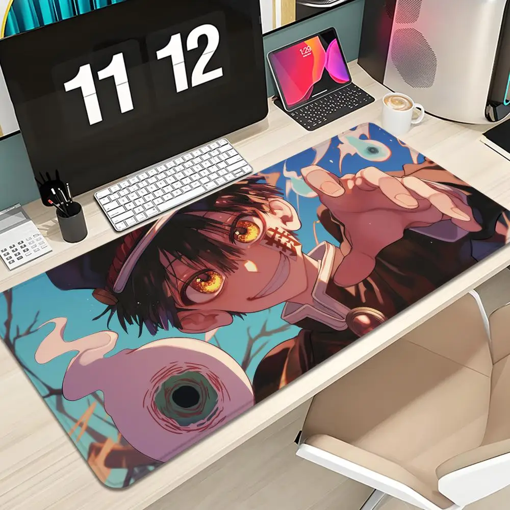 Anime Toilet Bound Hanako kun Mouse Pad Keyboard Mousepad large 600X300 mm Desk Mat PC Gaming High definition printing Table pad