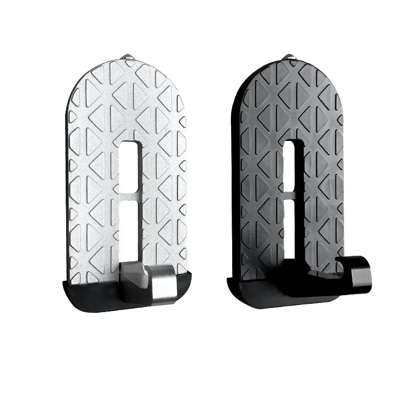 Multifunction Foldable Car Roof Rack Step Car Door Step Universal Latch Hook Auxiliary Foot Pedal Aluminium Alloy Safety Hammer