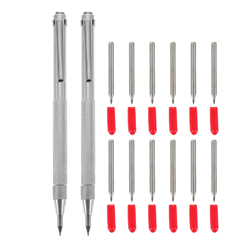 

1 set Liner Pen Replacement Marking Tips Scribe Tool Metal Etching Engraving Pen Tungsten Steel Needle Carpenters