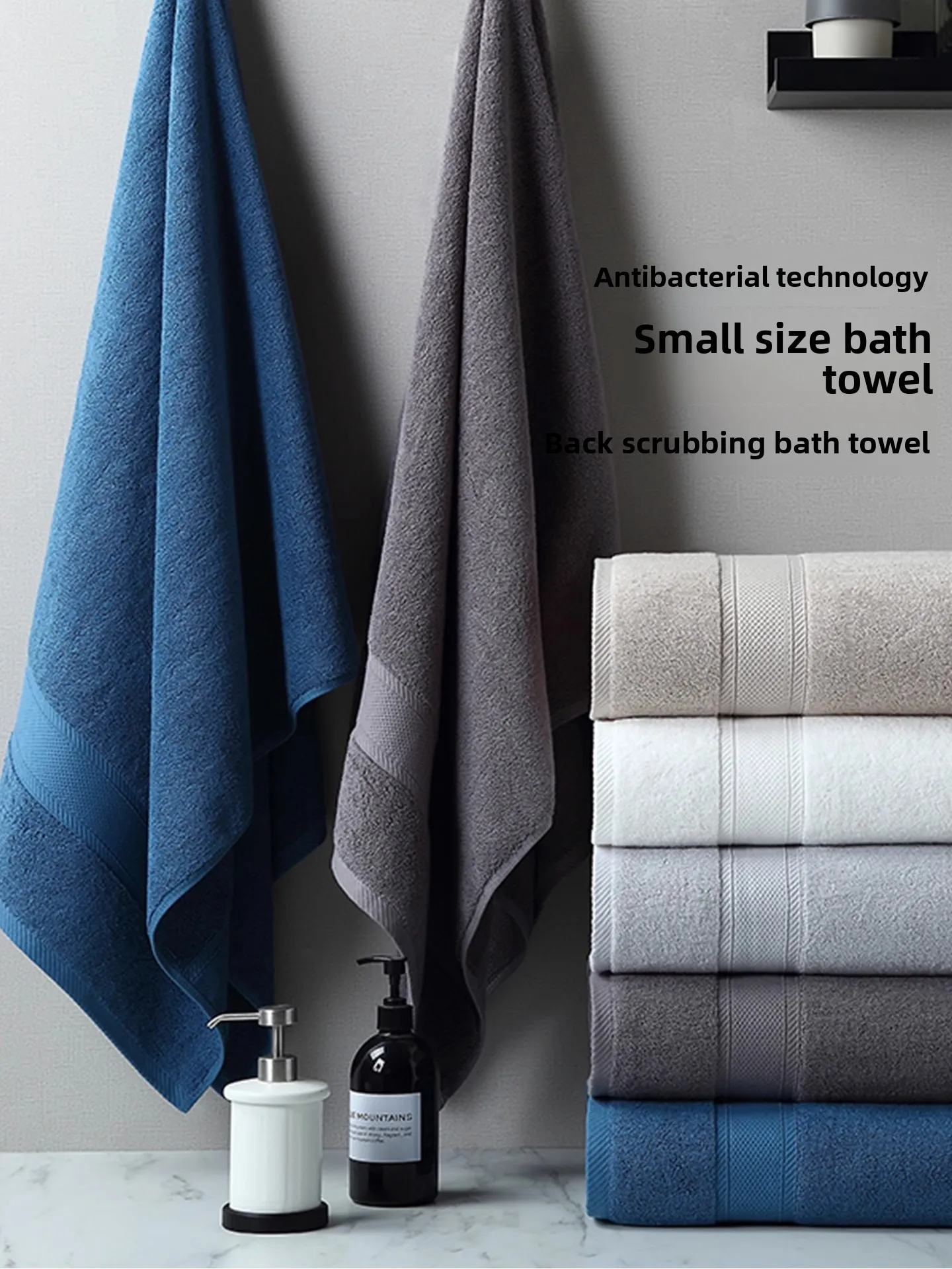 

Мягкое банное полотенце из чистого хлопка, особо мягкое и впитывающее, для домашнего использования, среднего размера, для мужчин и женщин