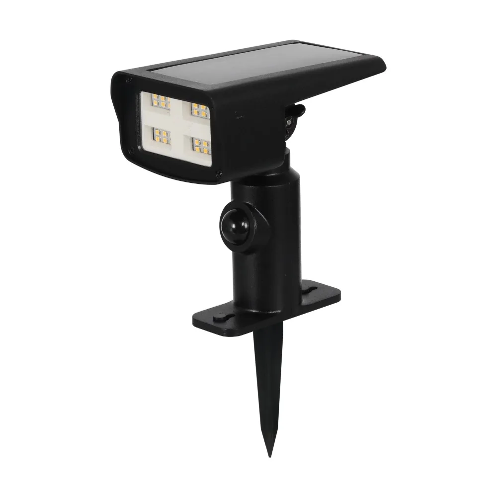 Imagem -02 - Sensor de Movimento Solar Led Spotlight Estaca ou Montagem 30600 Lumens 2023 Novo