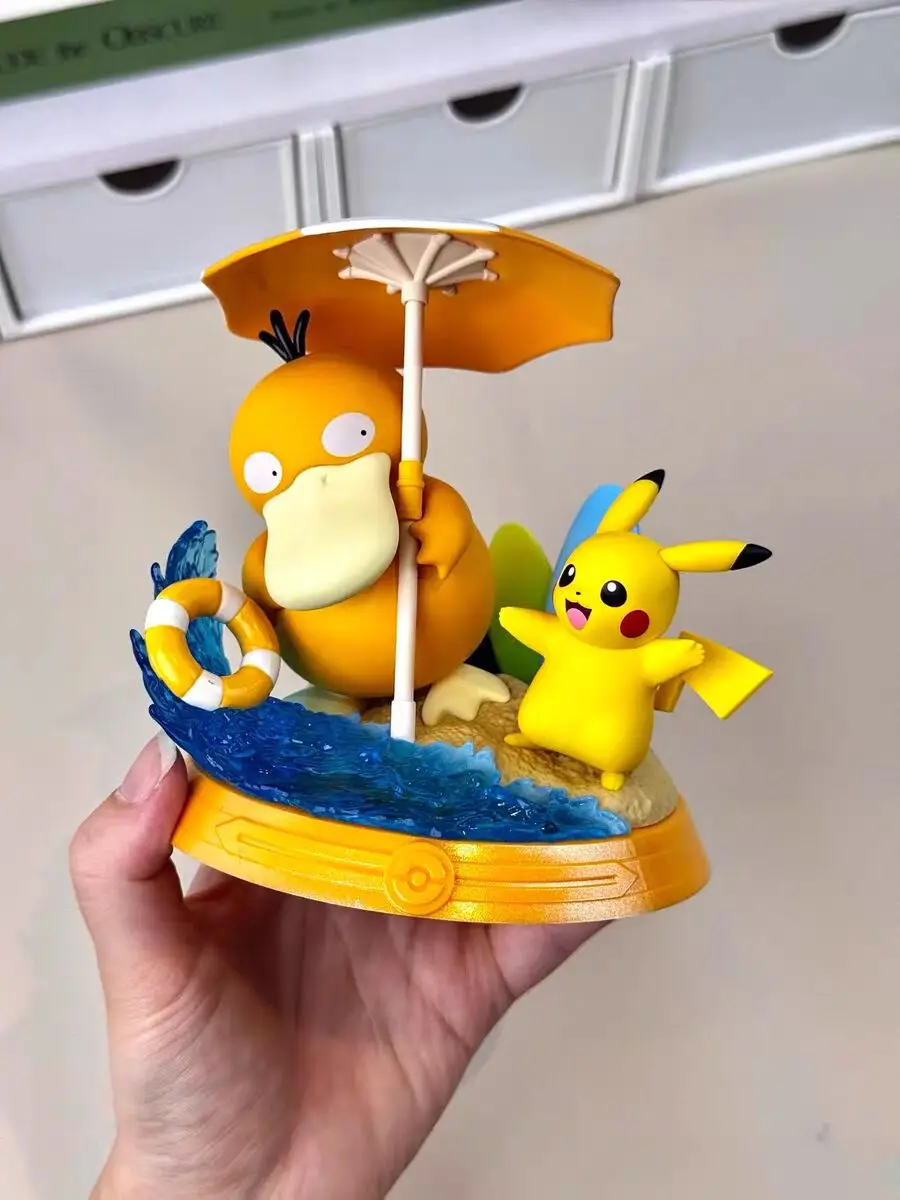 جديد Funism البوكيمون بيكاتشو وأصدقائه صندوق أعمى لعبة عصرية الطرفية سطح المكتب تمثال تمثال هدايا عيد الميلاد الهالوين #3