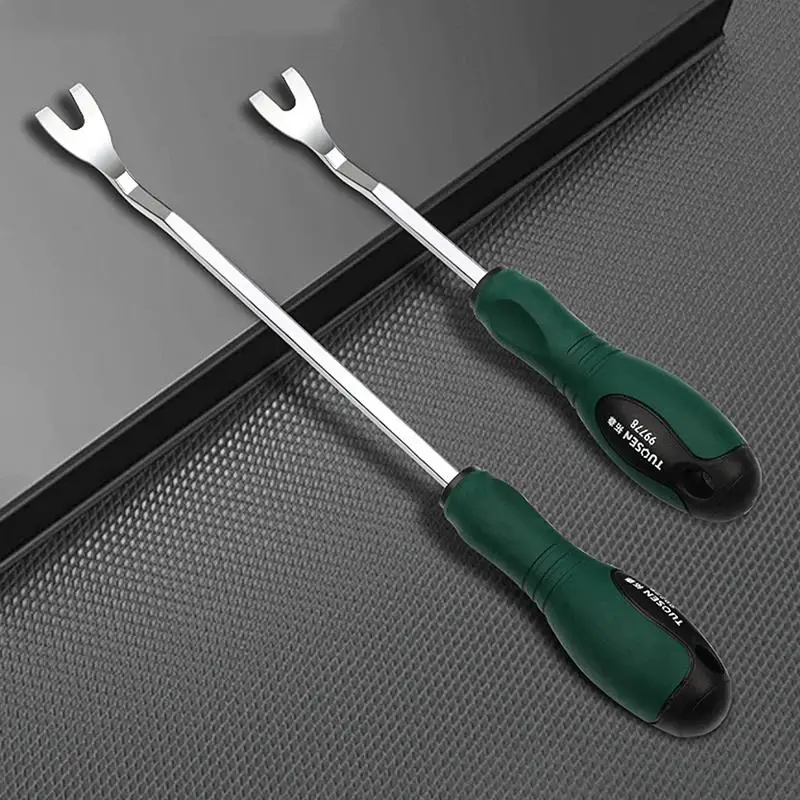 New#Auto Door Panel Clip Remover Tool Durable Steel Pry Bar Kit For Interior Trim Removal Car Repair Accessories