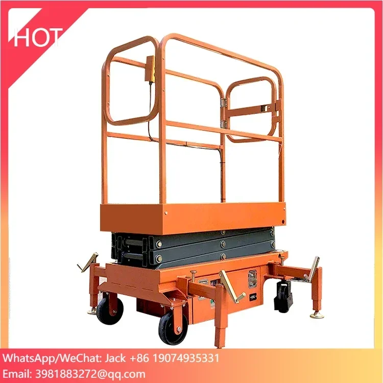 Platform Pengangkat Listrik Mini Sinolift SJY Untuk Memindahkan Dan Pengangkatan Listrik