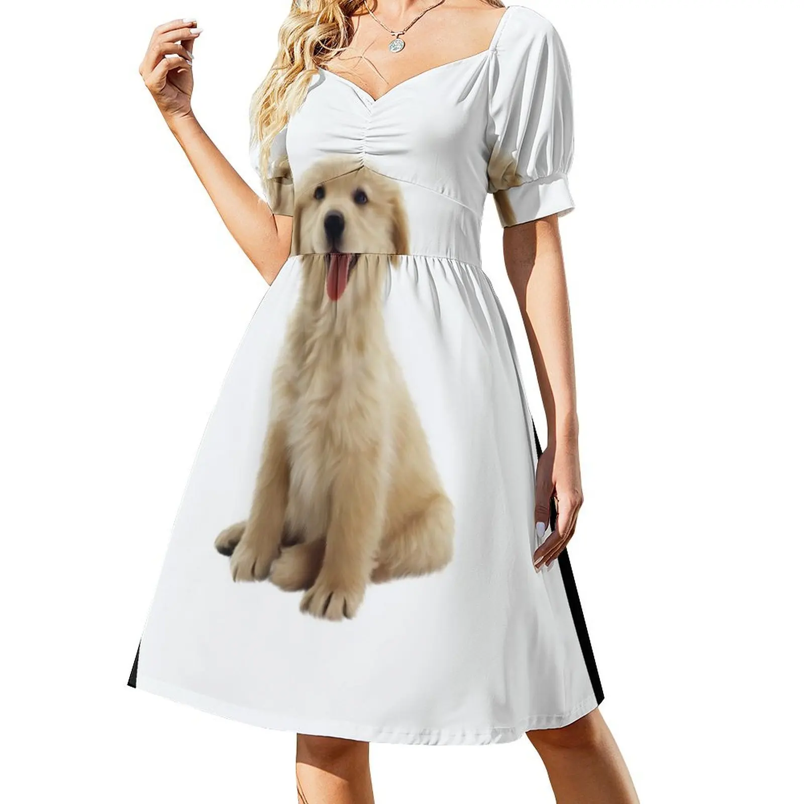 

Golden Retriever Dress summer clothes for women Women's skirt prom dress evening dress women