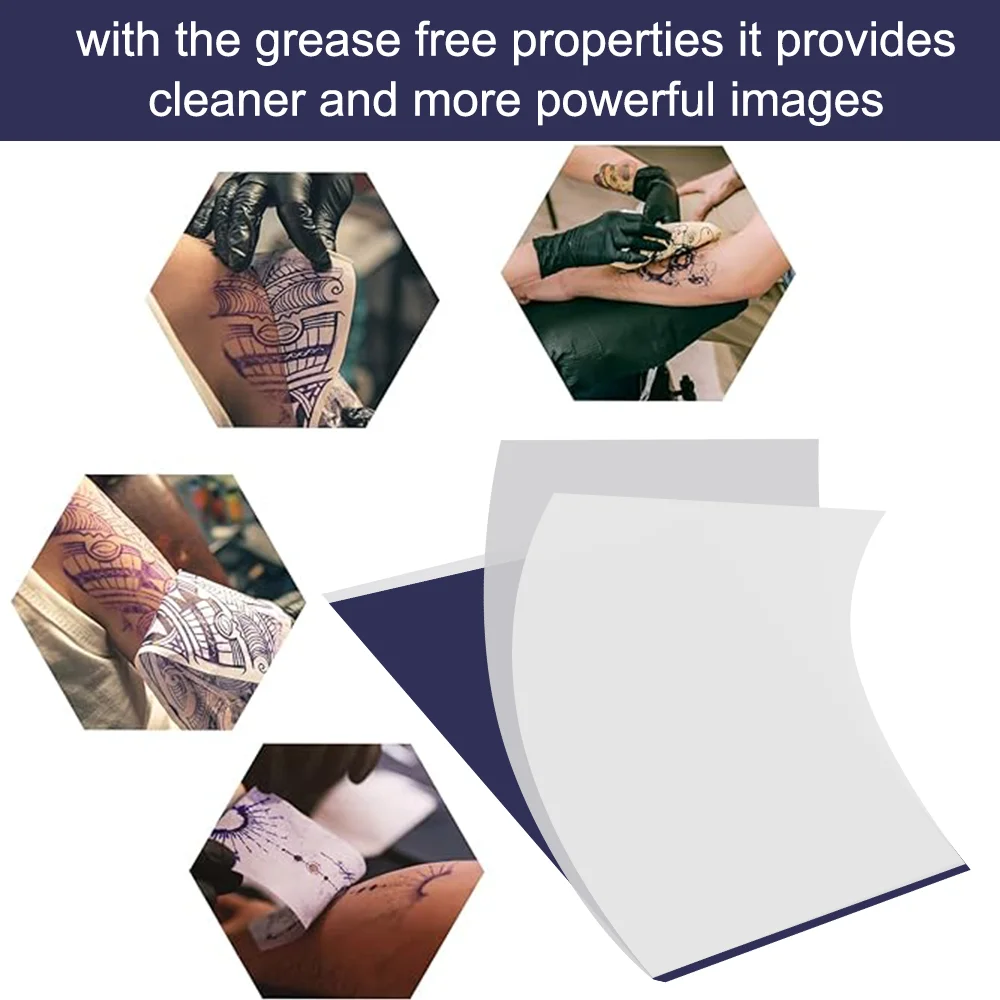 15/30 PCS Reusable Tattoo Transfer Paper Hand Painted Tattoo Stencil Paper Copy Paper Stencil Copy Tracing Paper Accessory