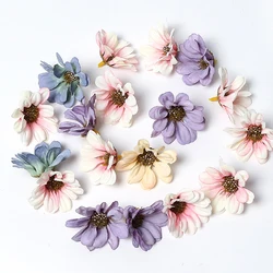 10/30Pcs Artificial Flowers Silk Daisy Fake Flowers for Home Decor Wedding Decoration Bridal DIY Wreath Ornaments Accessories