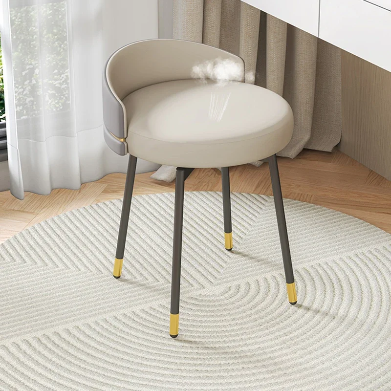 Modern Stool Programmer Ultralight Legs Metal Vanity Modern Stool Kitchen Dresser Chair Living Room Tabouret Garden Furniture