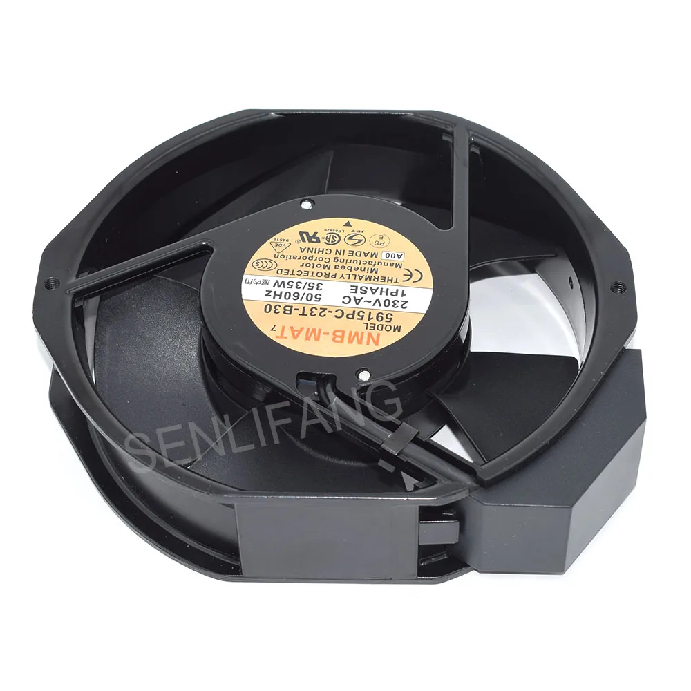 New For NMB-MAT 17CM 170*150*38mm 17038 5915PC-23T-B30 230V AC 35W Aluminum Frame Fan