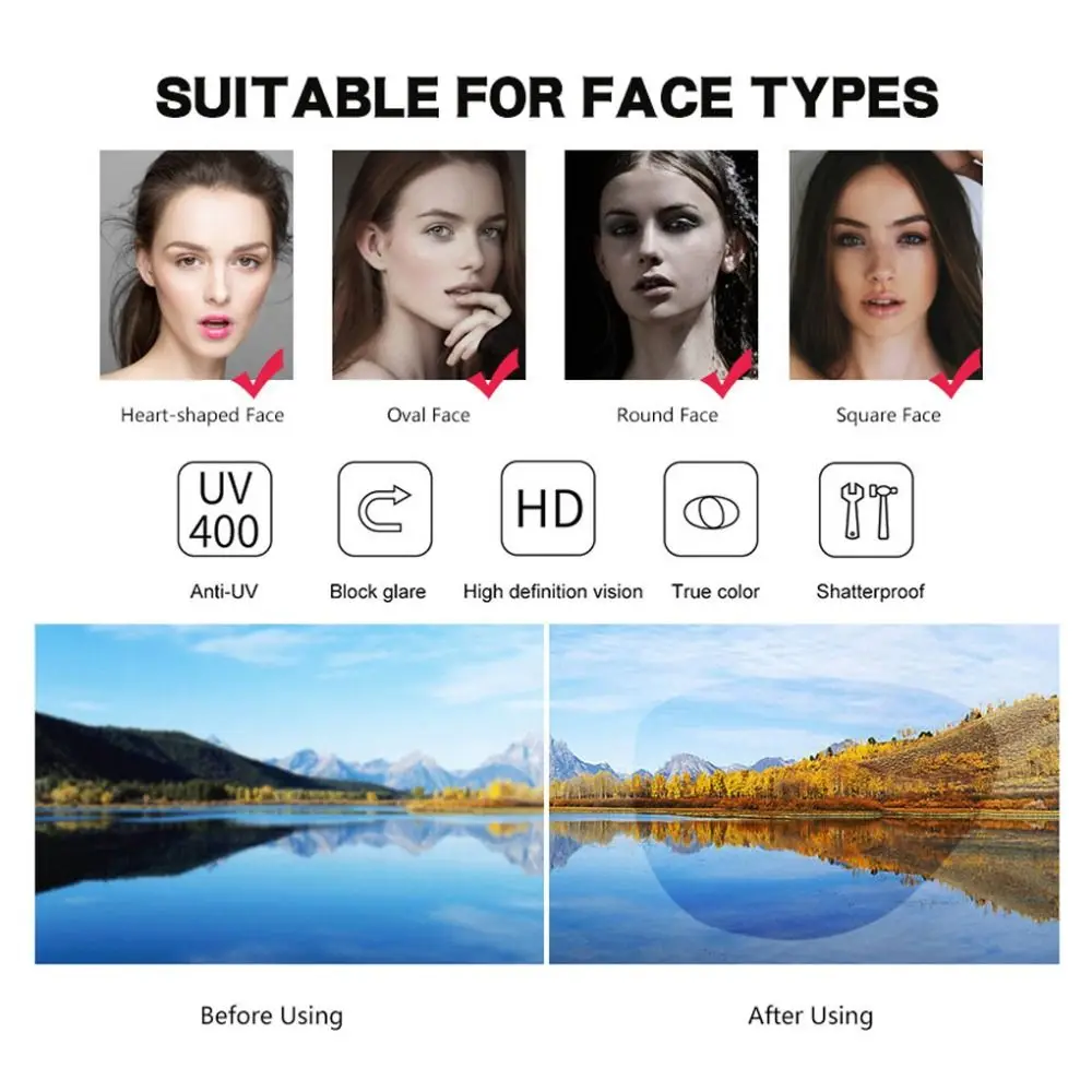 Kacamata Mata Kucing Bingkai Warna Oval Kacamata Pesta Besar Berlian Imitasi Bling Kacamata Tontonan Optik Logam untuk Wanita Pria