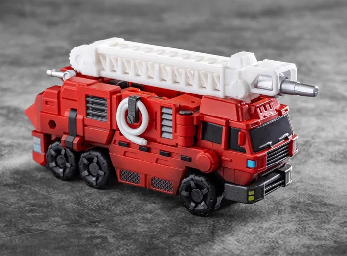متوفر في المخزون ألعاب متحولة صغيرة الحجم IFEX62 Akataki Fire Truck Action Figure Collection يمكن تغيير الهدايا #5