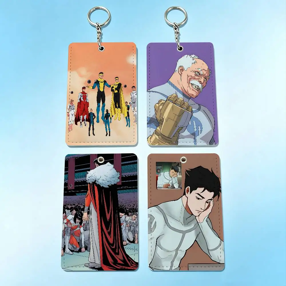 

I-Invincible Mark Conquest Card Holder Keychain Badge Holder Card Pass Hang Rope Lariat Lanyard for Key Rings Accessories Gift