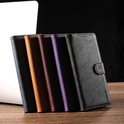 Wallet with Card Holder Phone Case for Samsung Galaxy S23 S21 FE S24 S22 Ultra Plus A55 A35 A25 A15 A05 A05S A54 Leather Cover